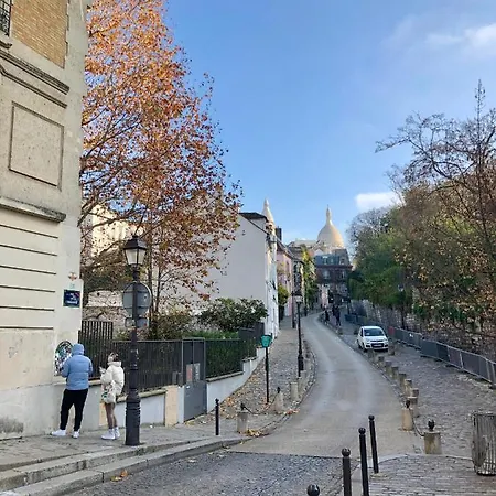 Апартаменты Rare D'architecte En De Montmartre *