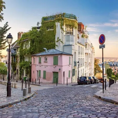 Апартаменты Rare D'architecte En De Montmartre Париж