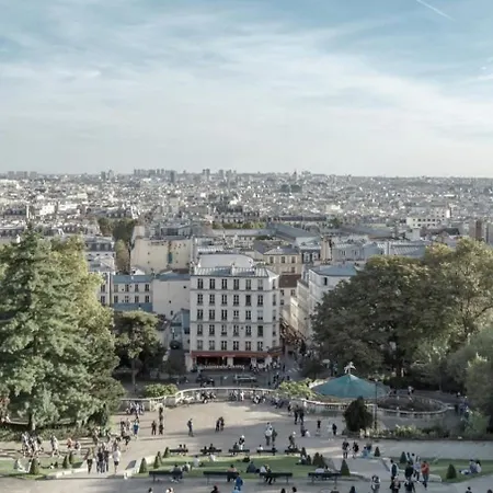 Rare D'architecte En De Montmartre Апартаменты Париж