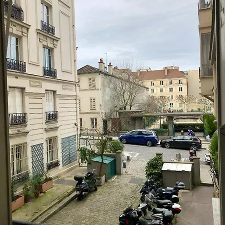 Daire Rare D'architecte En De Montmartre Paris